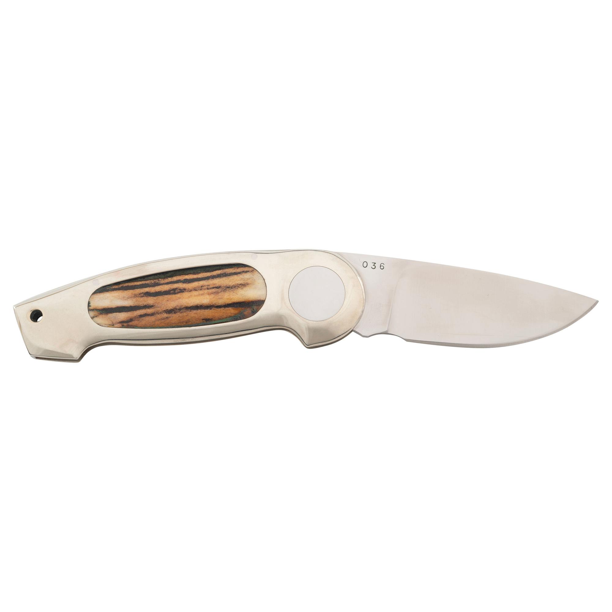 Jimmy Lile Button Lock Folding Knife # 036