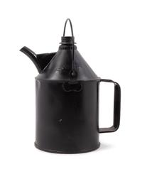 A Painted Metal Railroad Oil Can