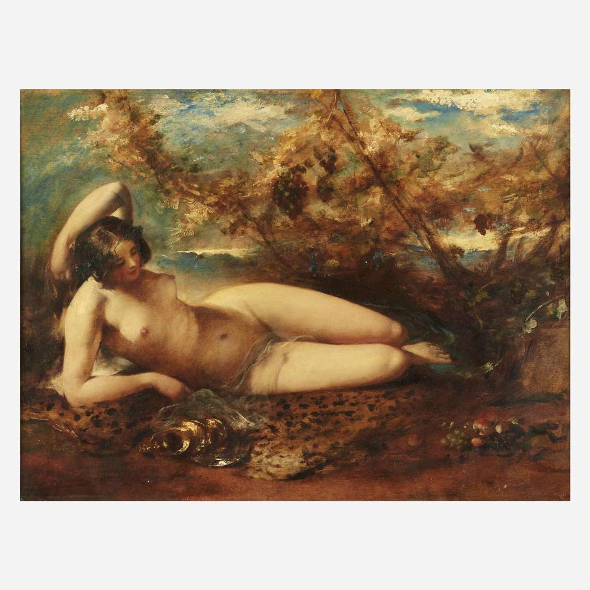 William Etty (British, 1787–1849) Woodland Nymph