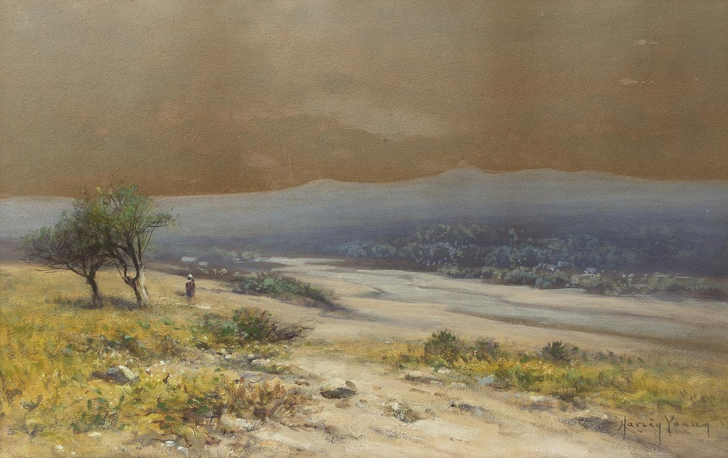 Harvey Otis Young, (American, 1840-1901), On The Platte River, 1894