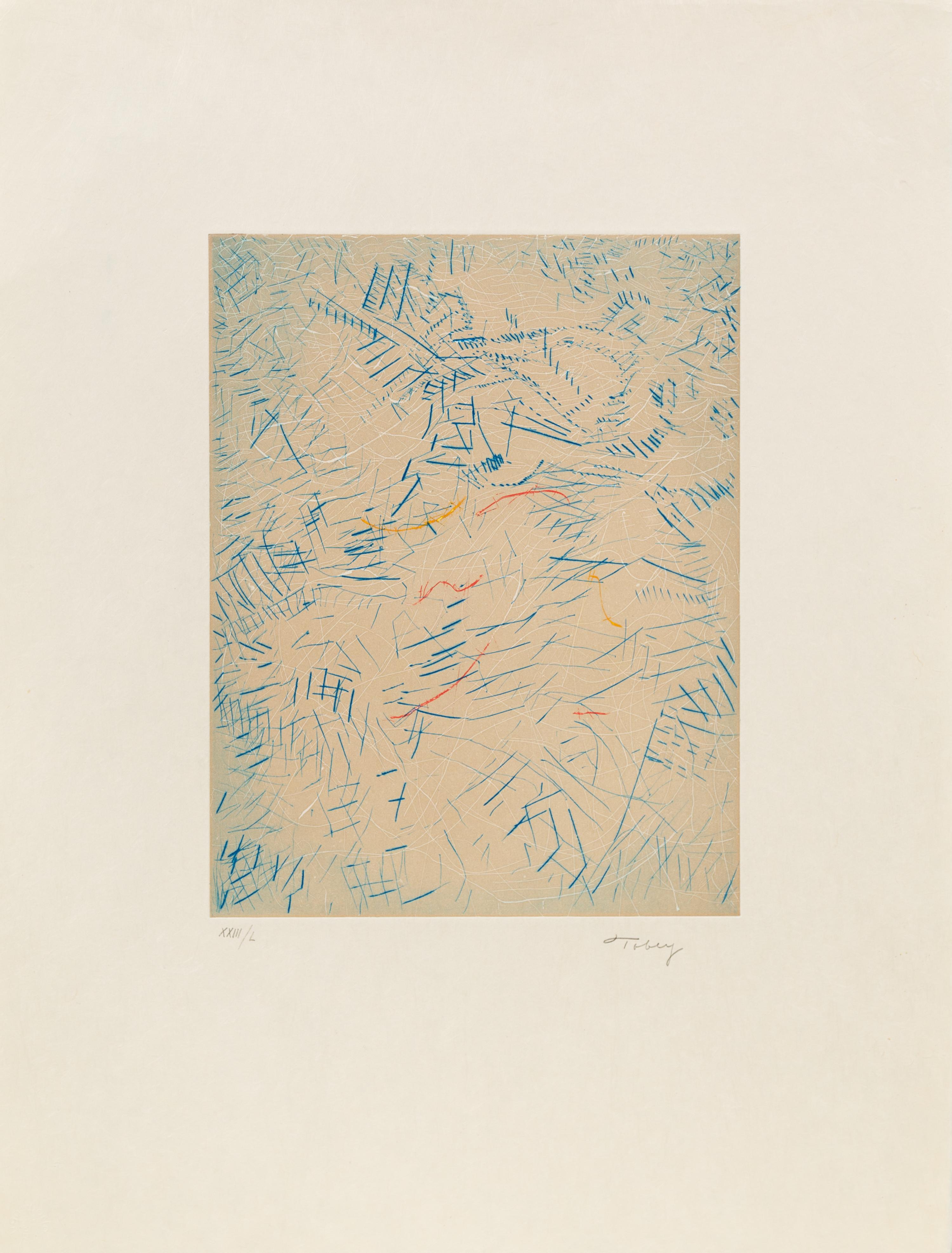 Mark Tobey, (American, 1890-1976), Of Time and Age, 1975
