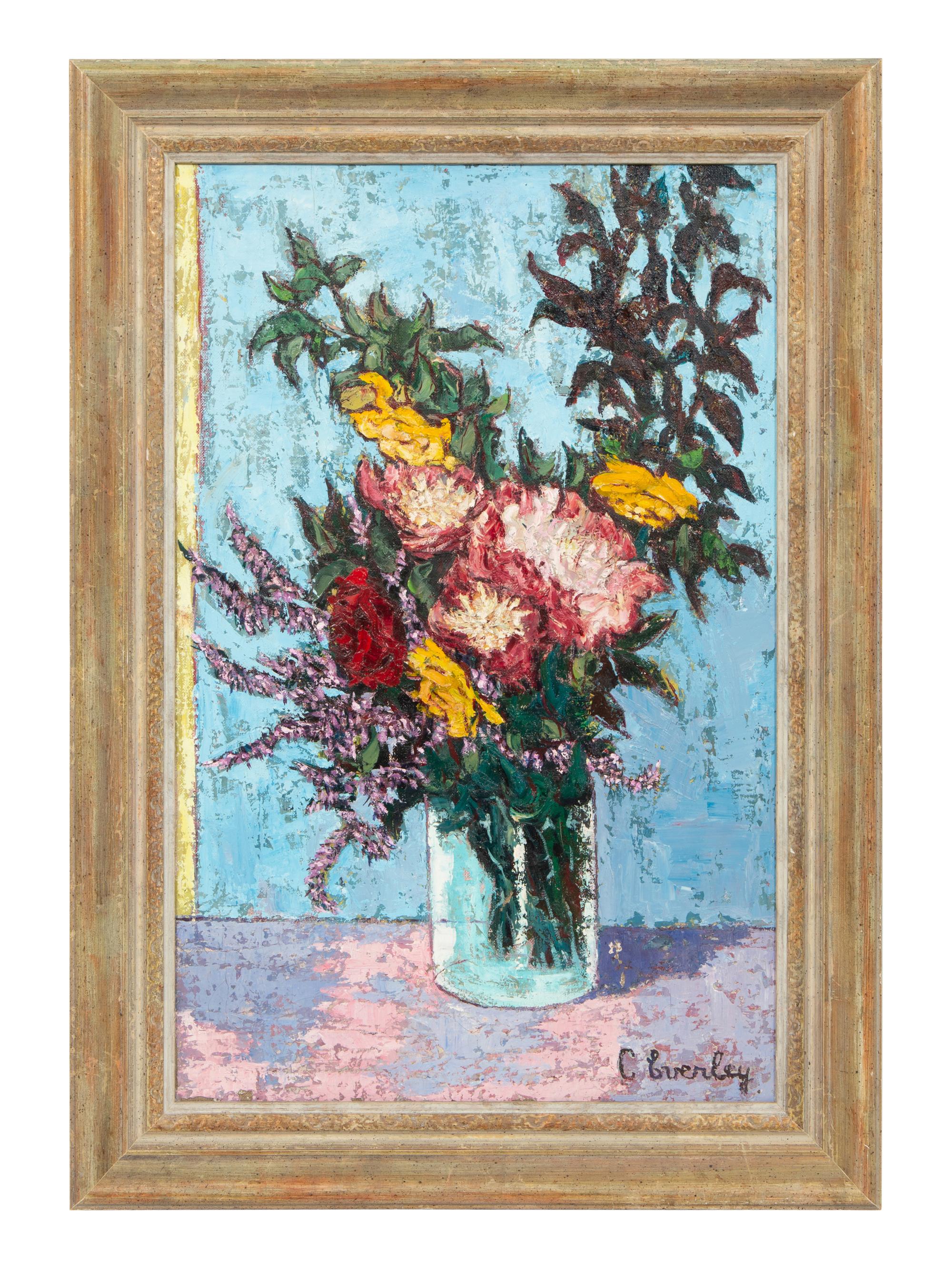 Still LIfe with Foxgloves, 1978, and Summer Flowers (two works)