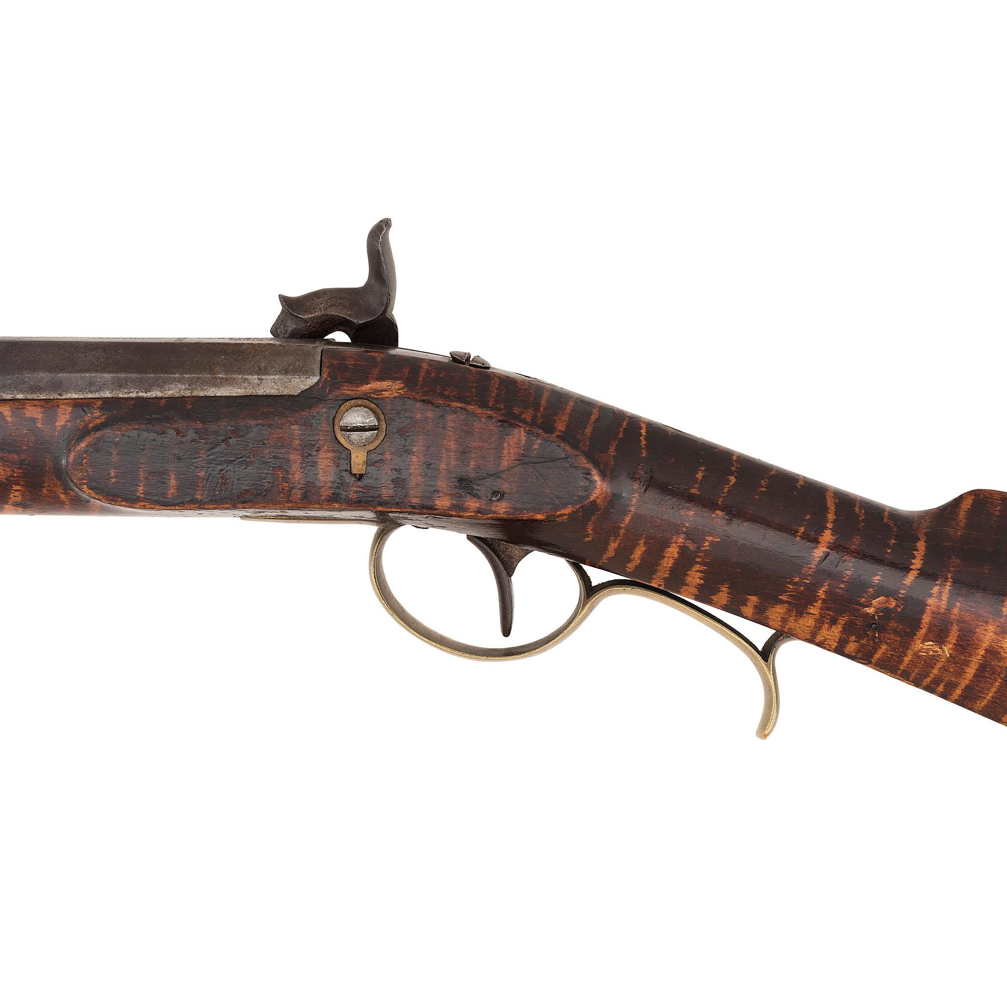 Full Stock Percussion Rifle by Leman