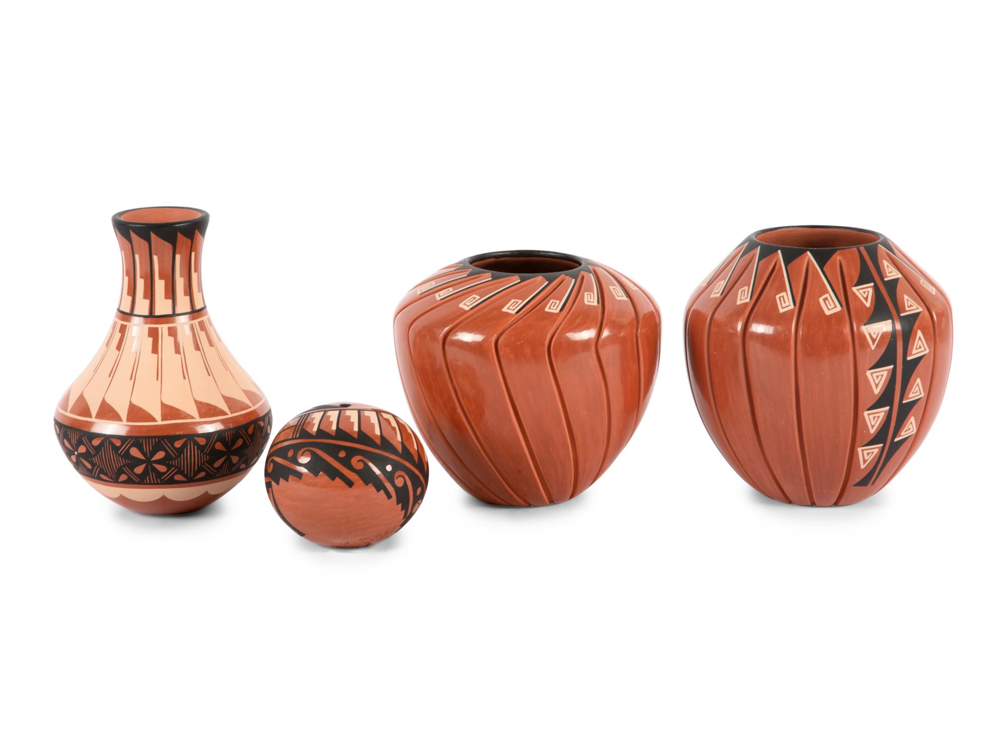 Jemez Polychrome Pottery