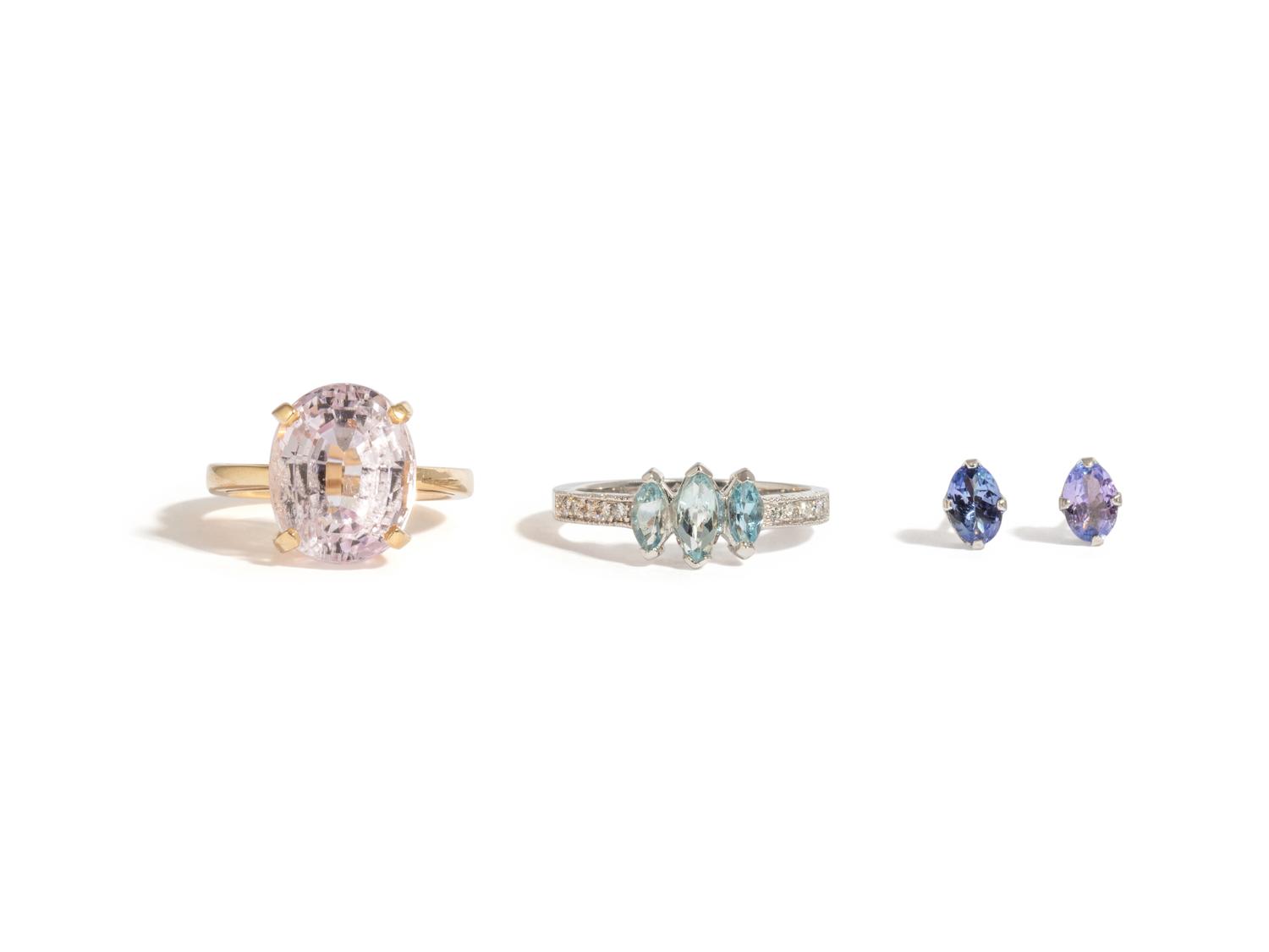COLLECTION OF MULTIGEM JEWELRY