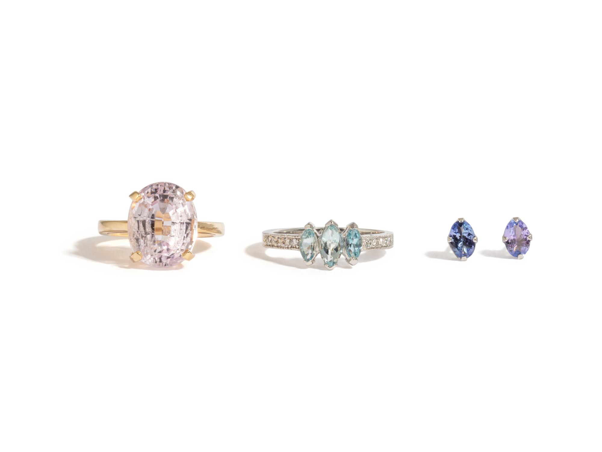 COLLECTION OF MULTIGEM JEWELRY