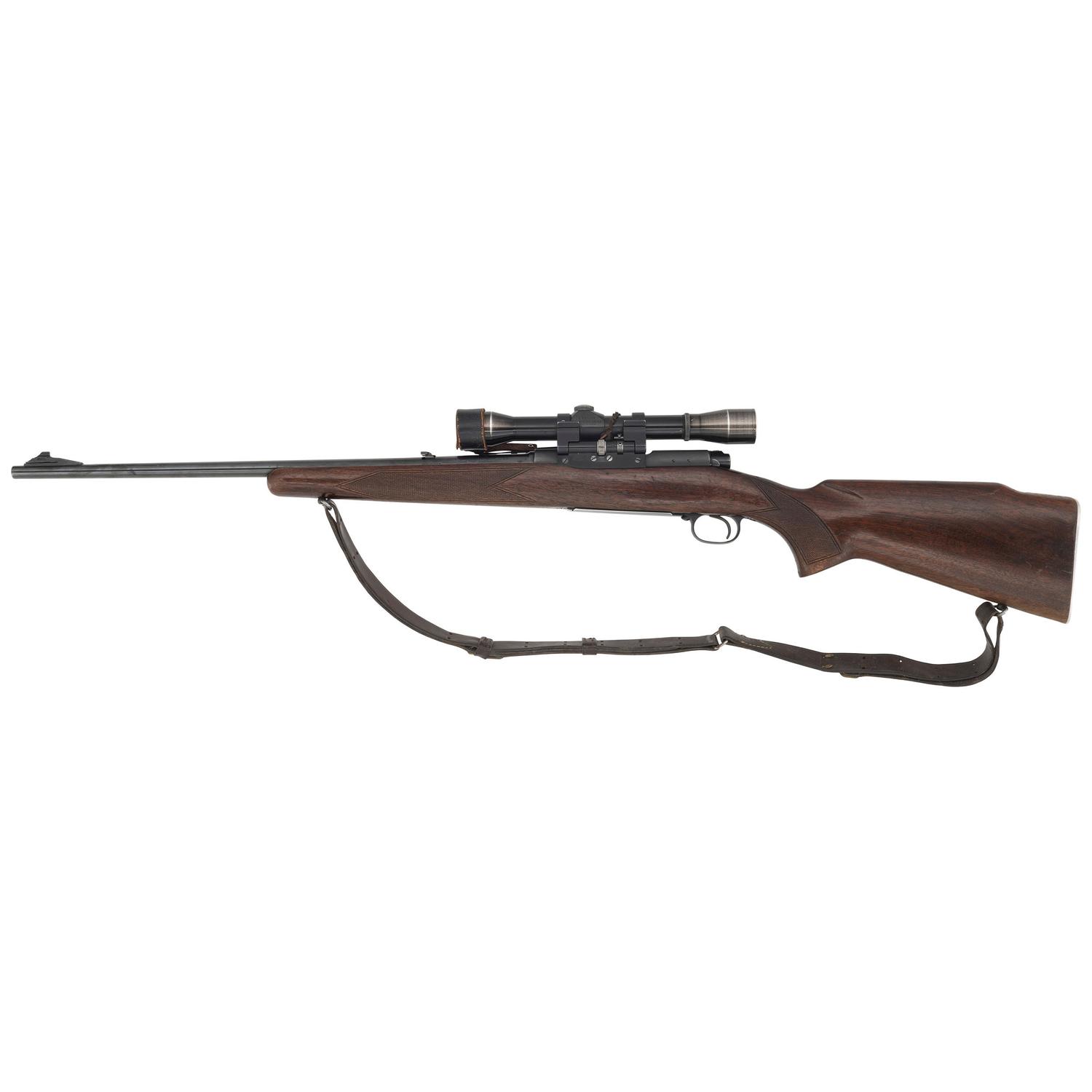 ** Pre-64 Winchester Model 70 Rifle with Lyman All-American Scope