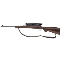 ** Pre-64 Winchester Model 70 Rifle with Lyman All-American Scope