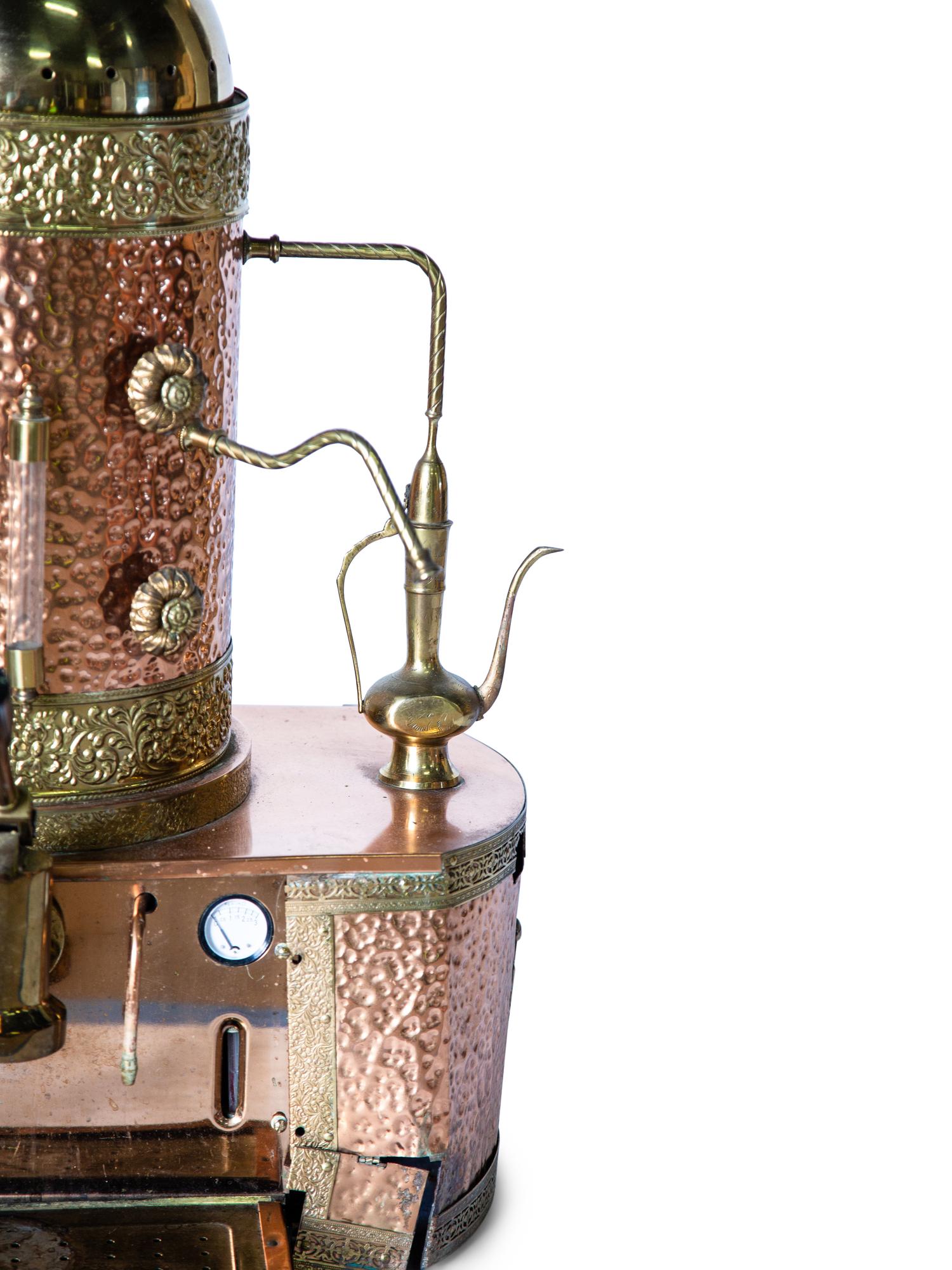 A Gaggia Orione Copper Espresso Machine — 20TH CENTURY