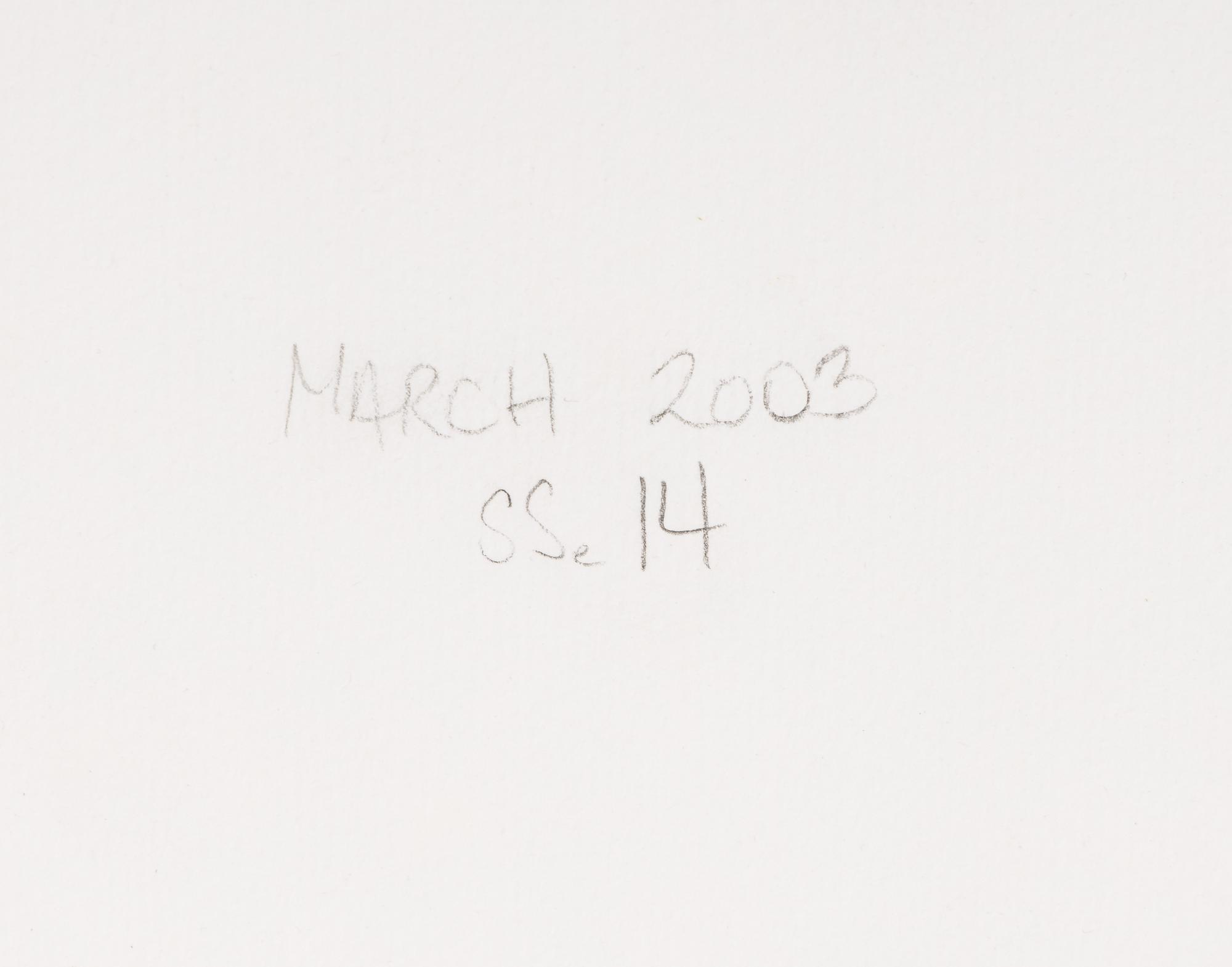 Untitled, 2000 and Untitled, 2003 (two works)