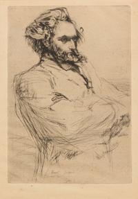 James Abbott McNeill Whistler, (American, 1834-1903), Drouet Sculpteur, 1859