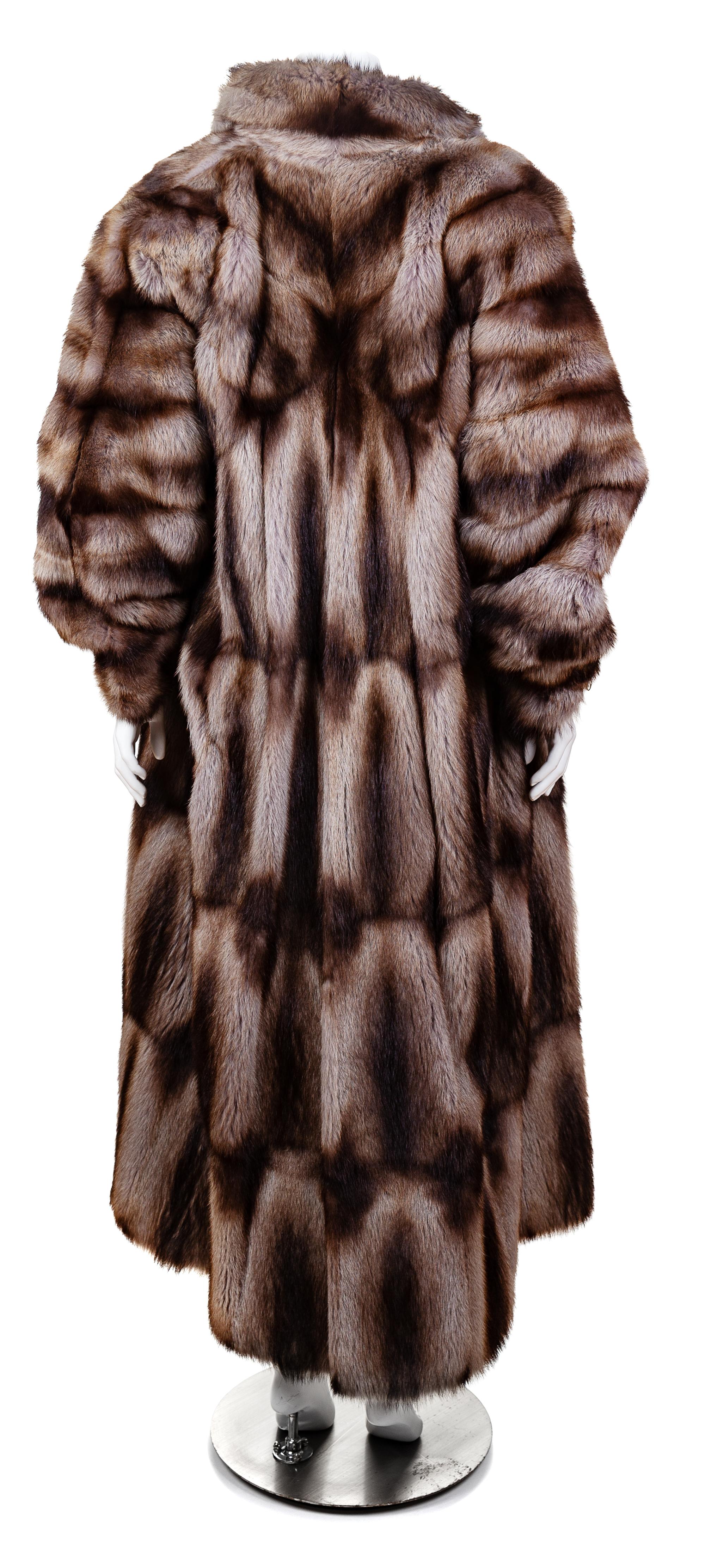A Fendi Bassarisk Fur Coat, No size.