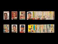 A Shoebox Collection of Over 140 1950s Baseball Cards Including Hall of Famers
