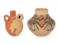 Polychrome Pottery Jars