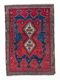 A Persian Afshar Wool Rug