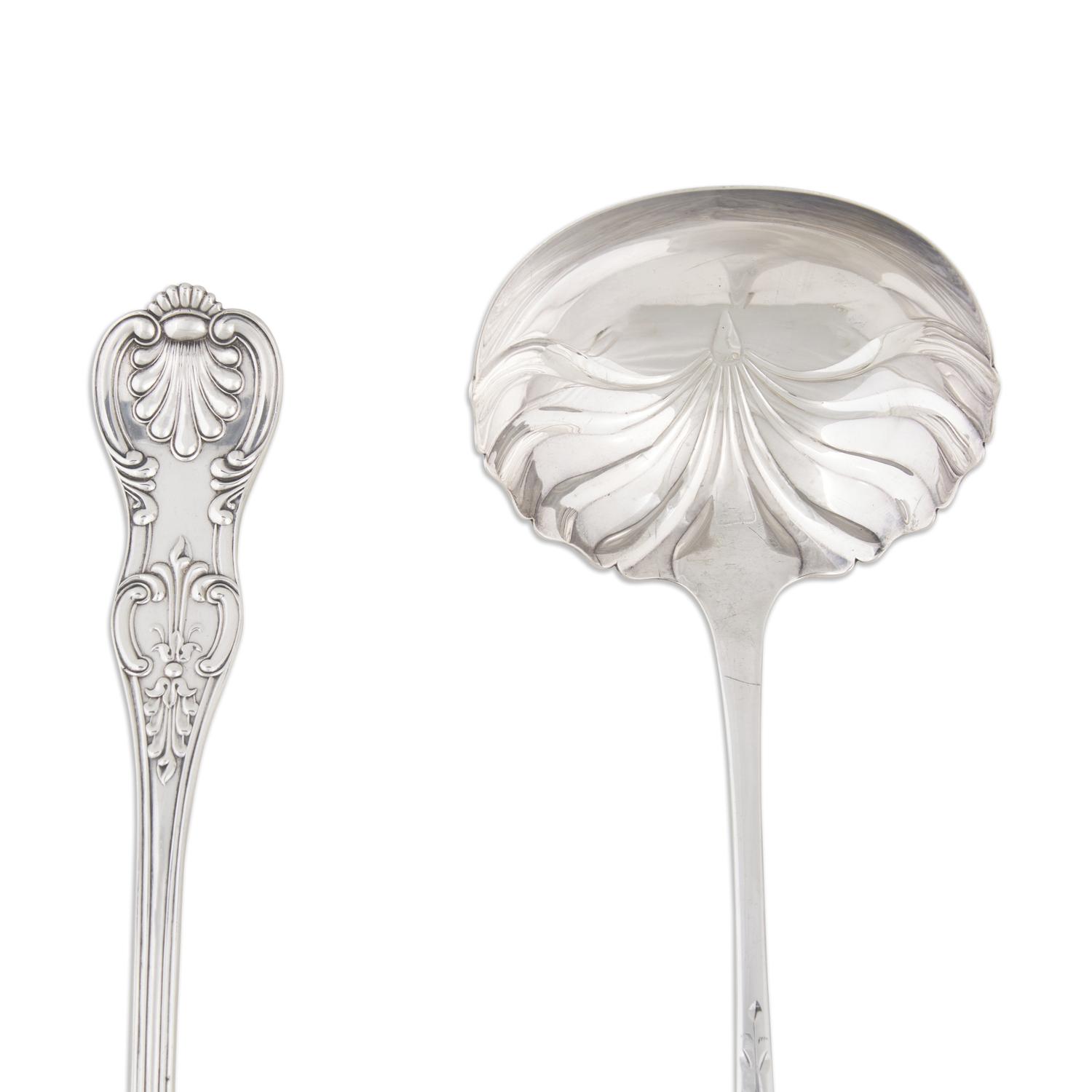 Four Sterling Silver Punch or Soup Lades