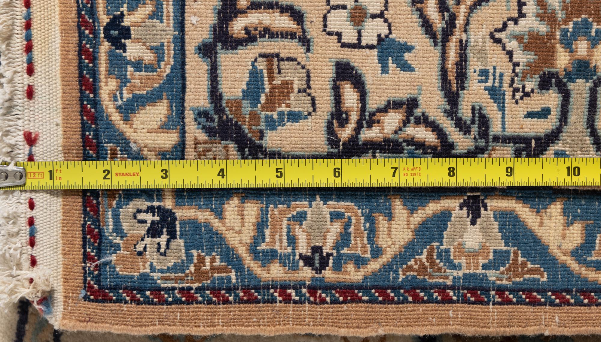 A Nain Wool Rug