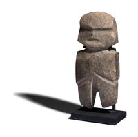 A Mezcala Jade Figure