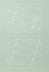 White Embossing on Gray: I-X (complete series)