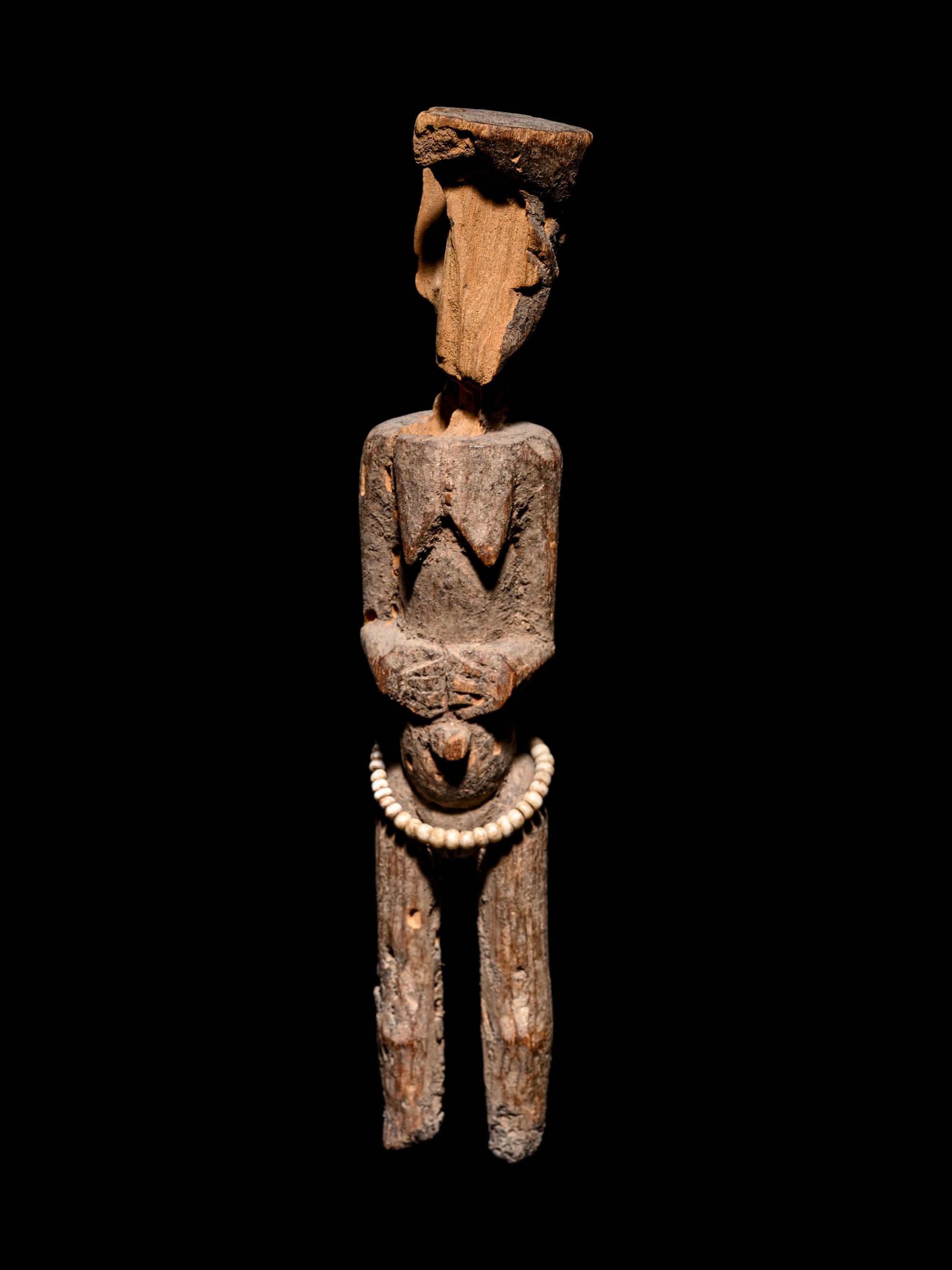 A Baule or Akan Wood Figure