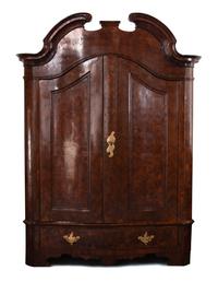 A German Rococo Parquetry Shrank