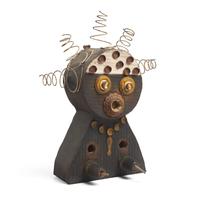 A Found Object "Lady" Bird House