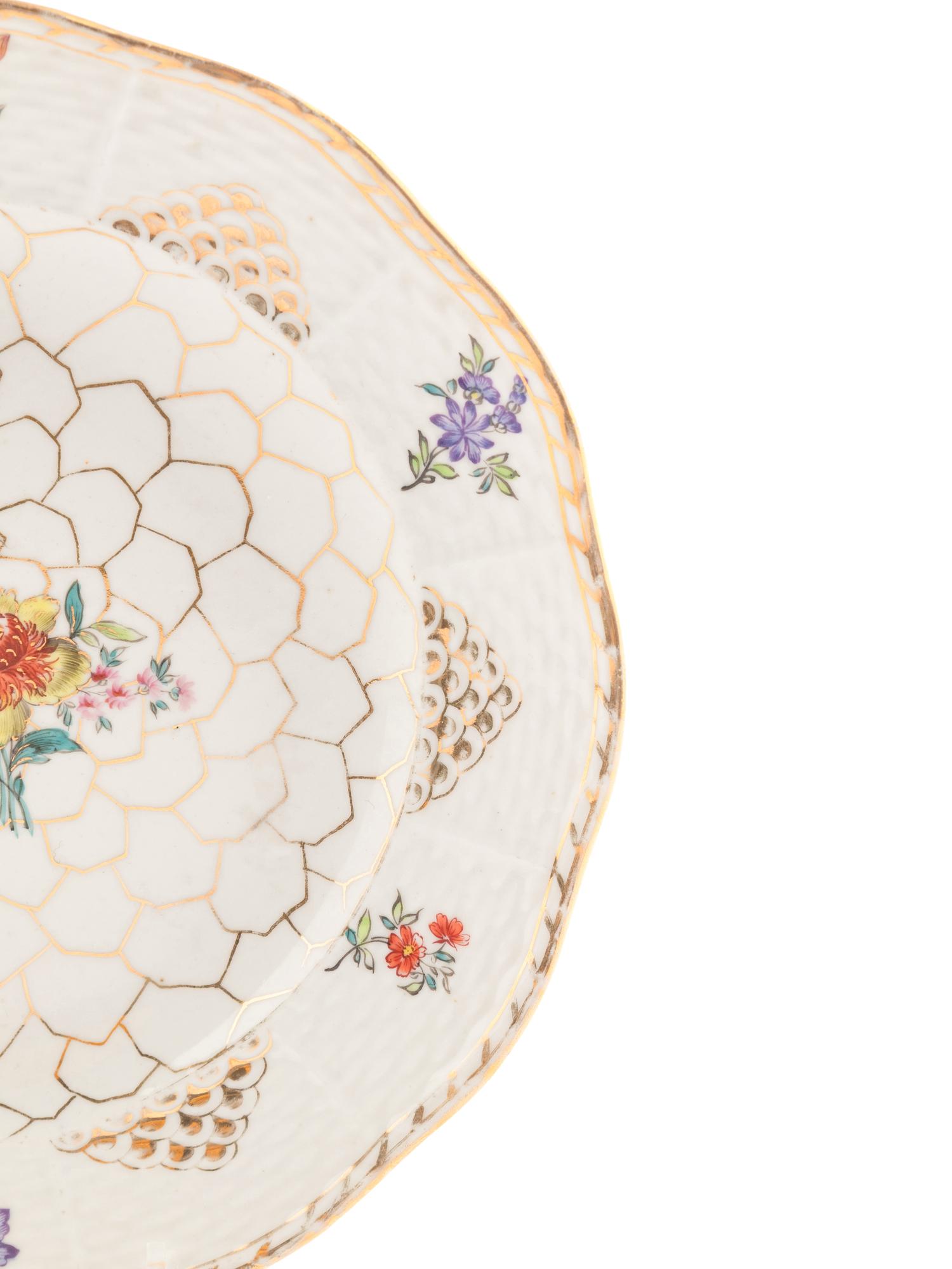 A Herend Porcelain Dessert Plate