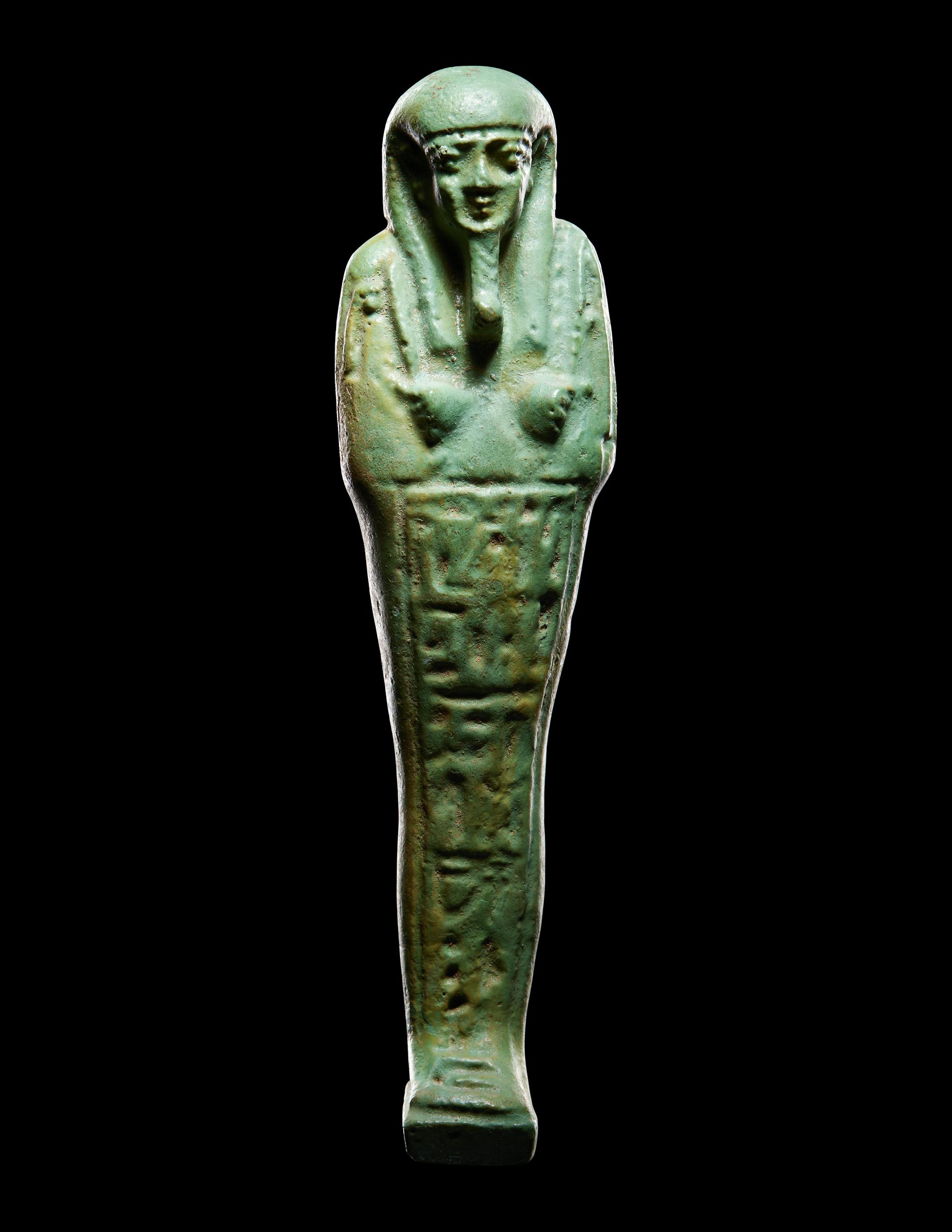 An Egyptian Faience Ushabti