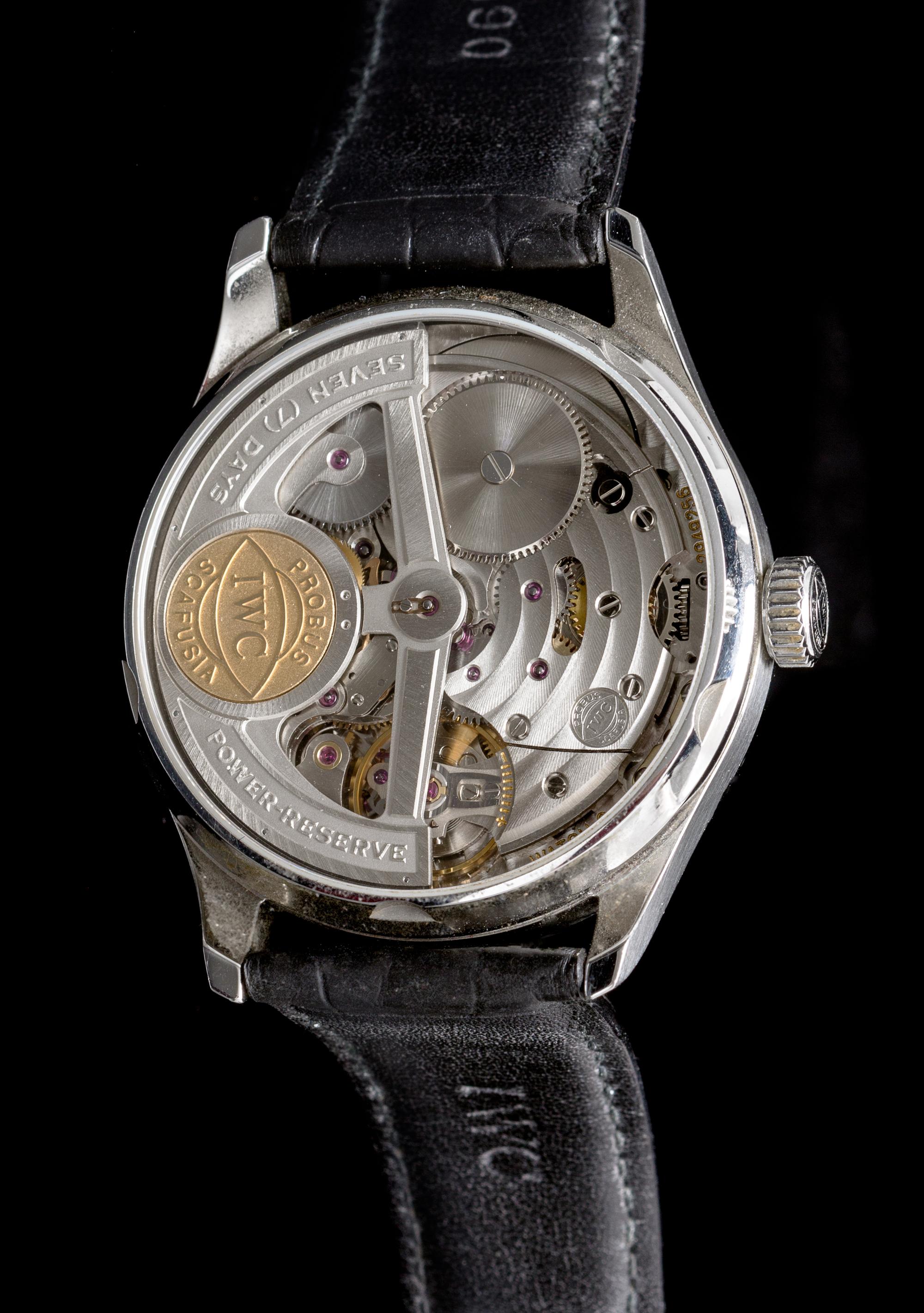 A Stainless Steel Ref. 5001 Portuguese Wristwatch, IWC,