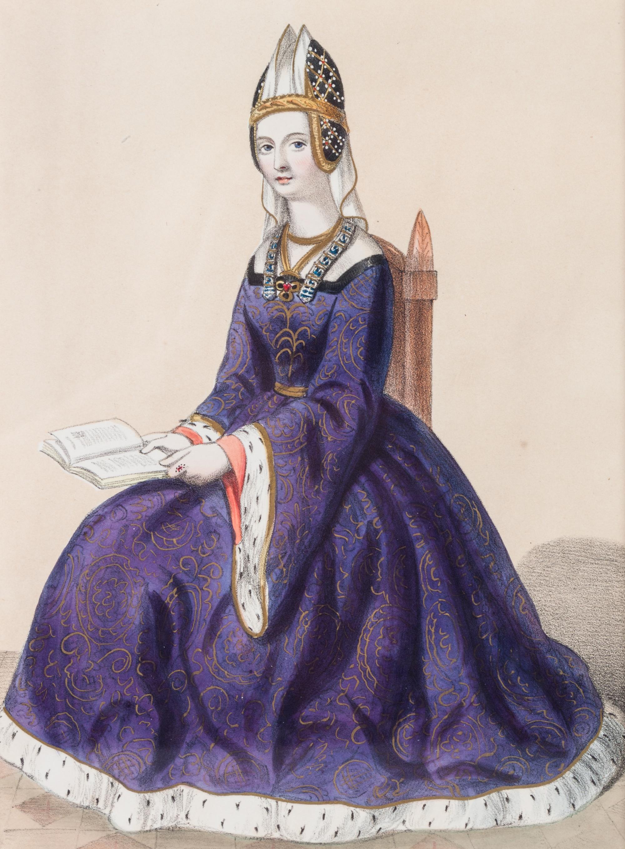 A Collection of 34 Late Georgian and Regency Style Fashion Plates Sight: 7 3/4 x 6 inches. — 20TH CENTURY