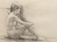 The Bather - Study