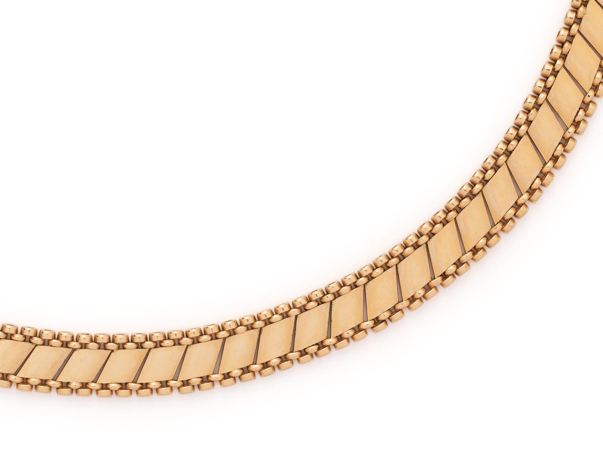 YELLOW GOLD NECKLACE