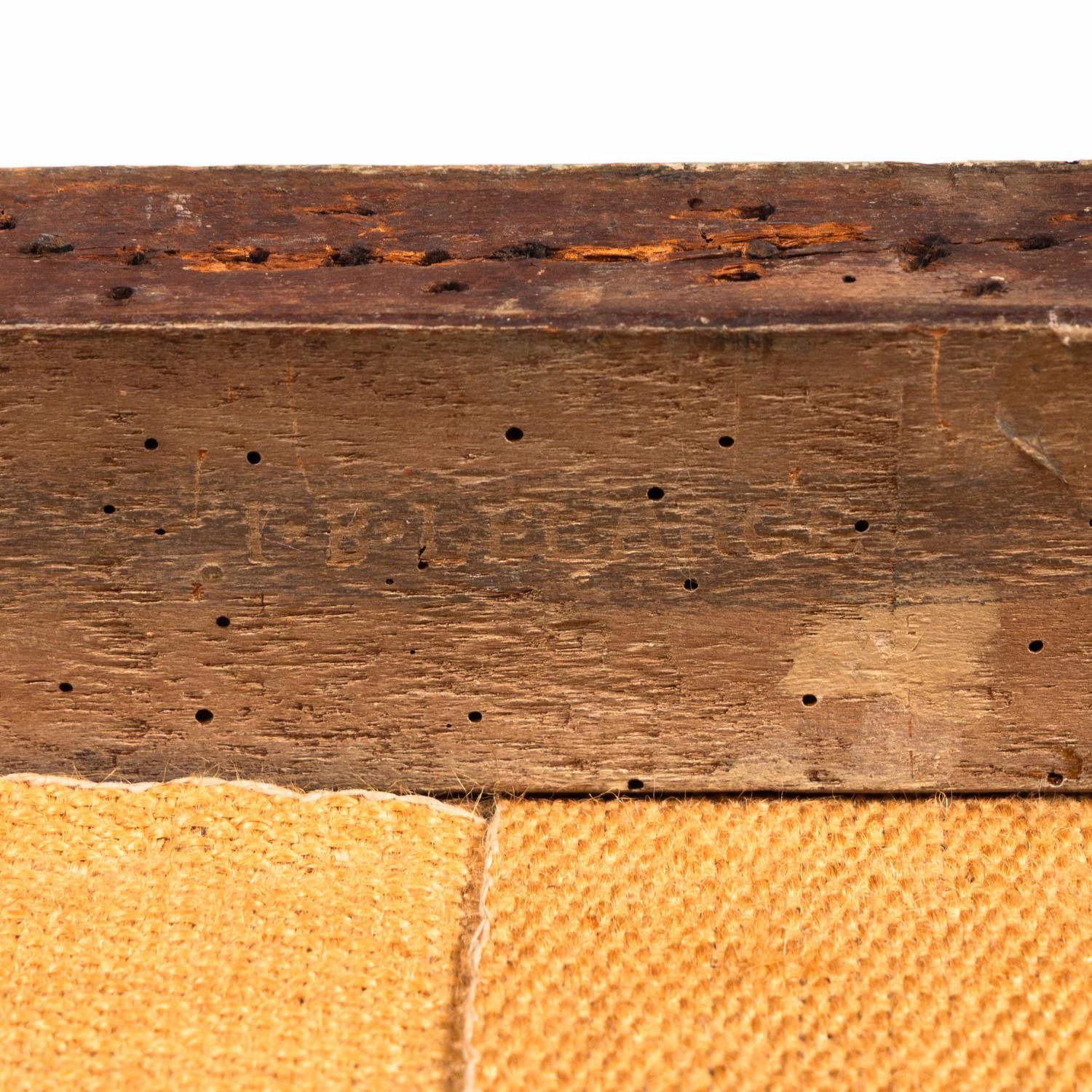 A Louis XVI Crème-Painted Bergère