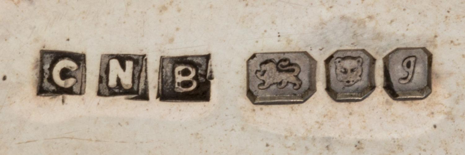 Two English Silver and Enamel Pill Boxes, Maker's Mark CNB, London, 1982 and 1985, one having a lid decorated with a butterfly and flor