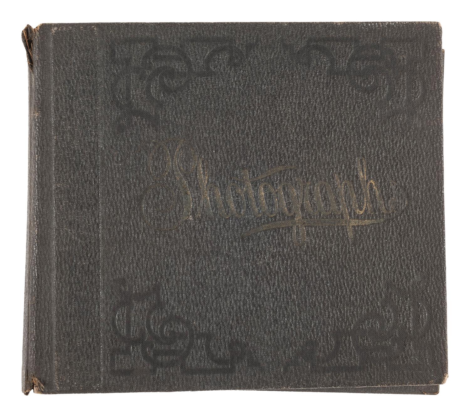 [NATIVE AMERICANS]. Album containing 54 photographs documenting an excursion in the Southwestern United States, incl. views of pueblos and Ute subjects.