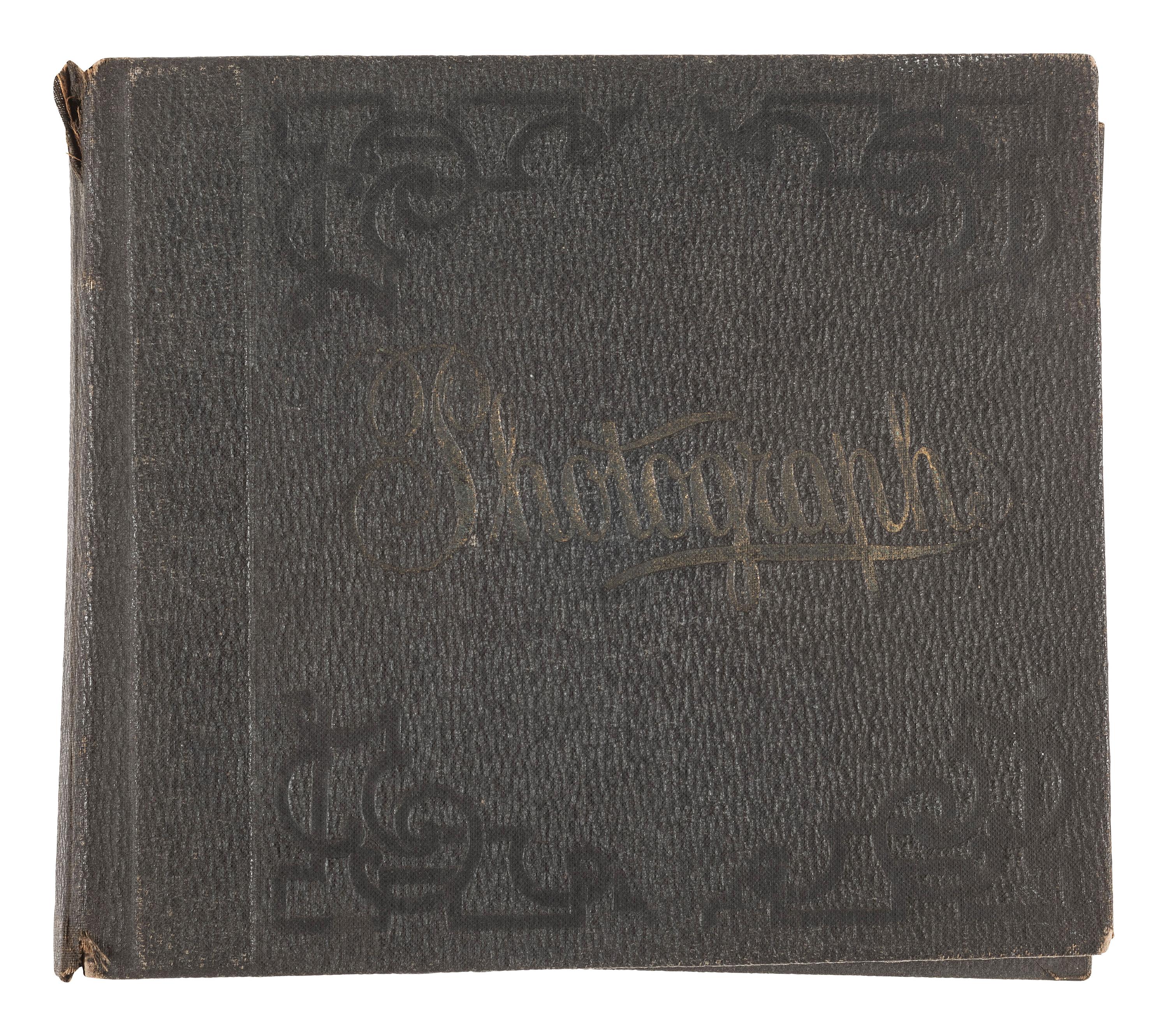 [NATIVE AMERICANS]. Album containing 54 photographs documenting an excursion in the Southwestern United States, incl. views of pueblos and Ute subjects.