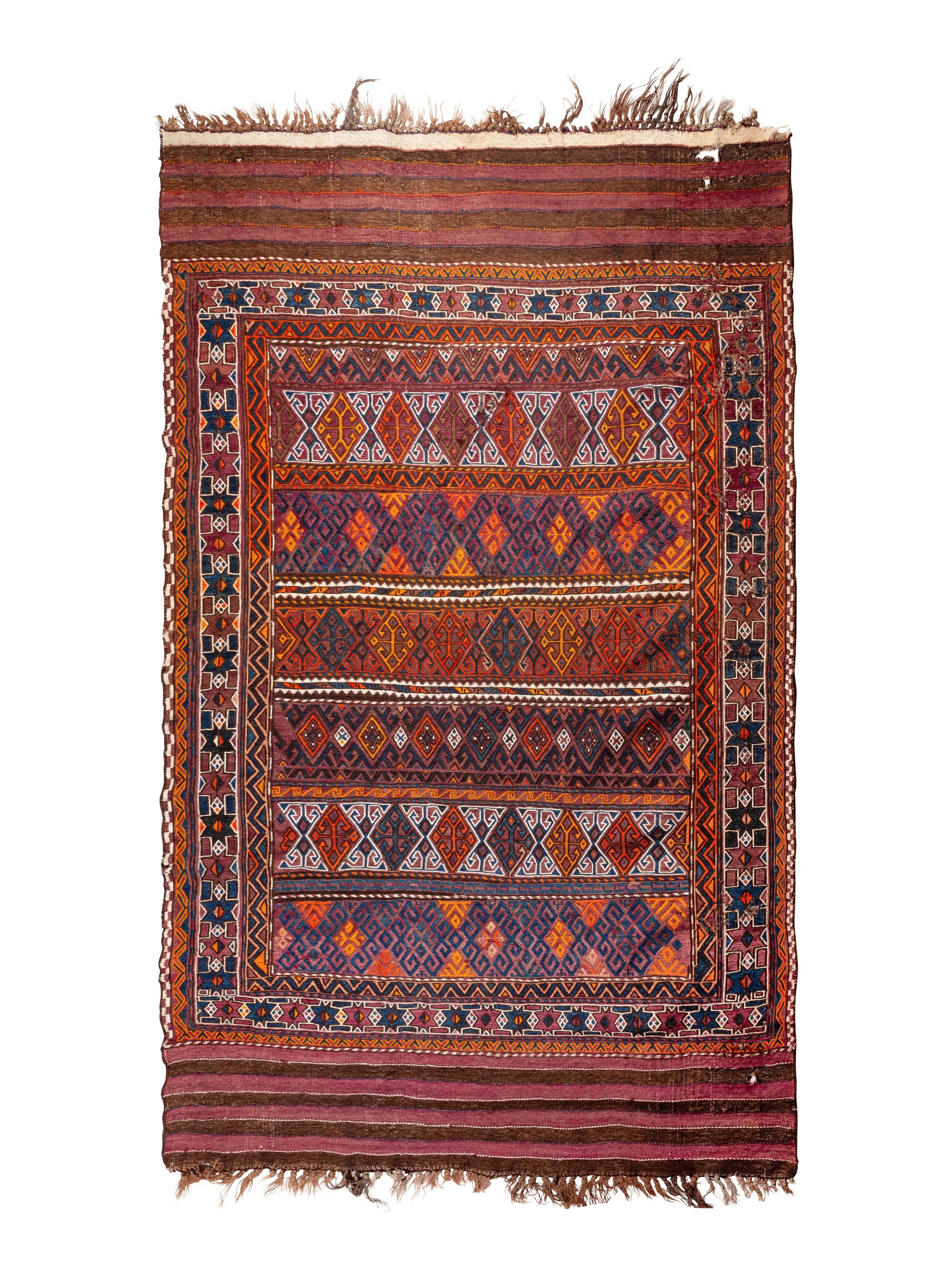 An Afghan Kilim Wool Rug