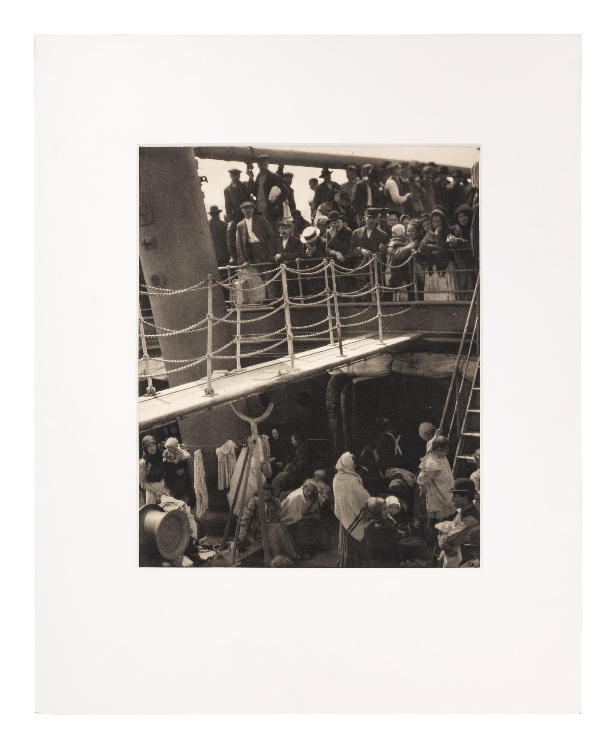 Alfred Stieglitz (1864-1946) The Steerage, 1907 (with original "291" sheet)