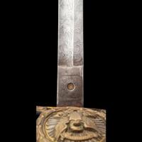 Cent Guard Style Presentation Sword of Capt. A.T. Farwell 179th NY Infantry, KIA at The Crater and the Sword Captured by Capt. J.B. Hughes, 11th AL Infantry