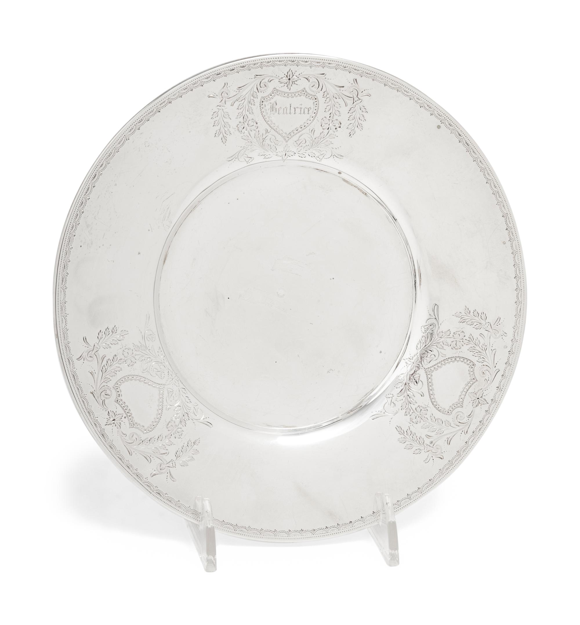 An American Silver Eight-Piece Child's Place Setting
