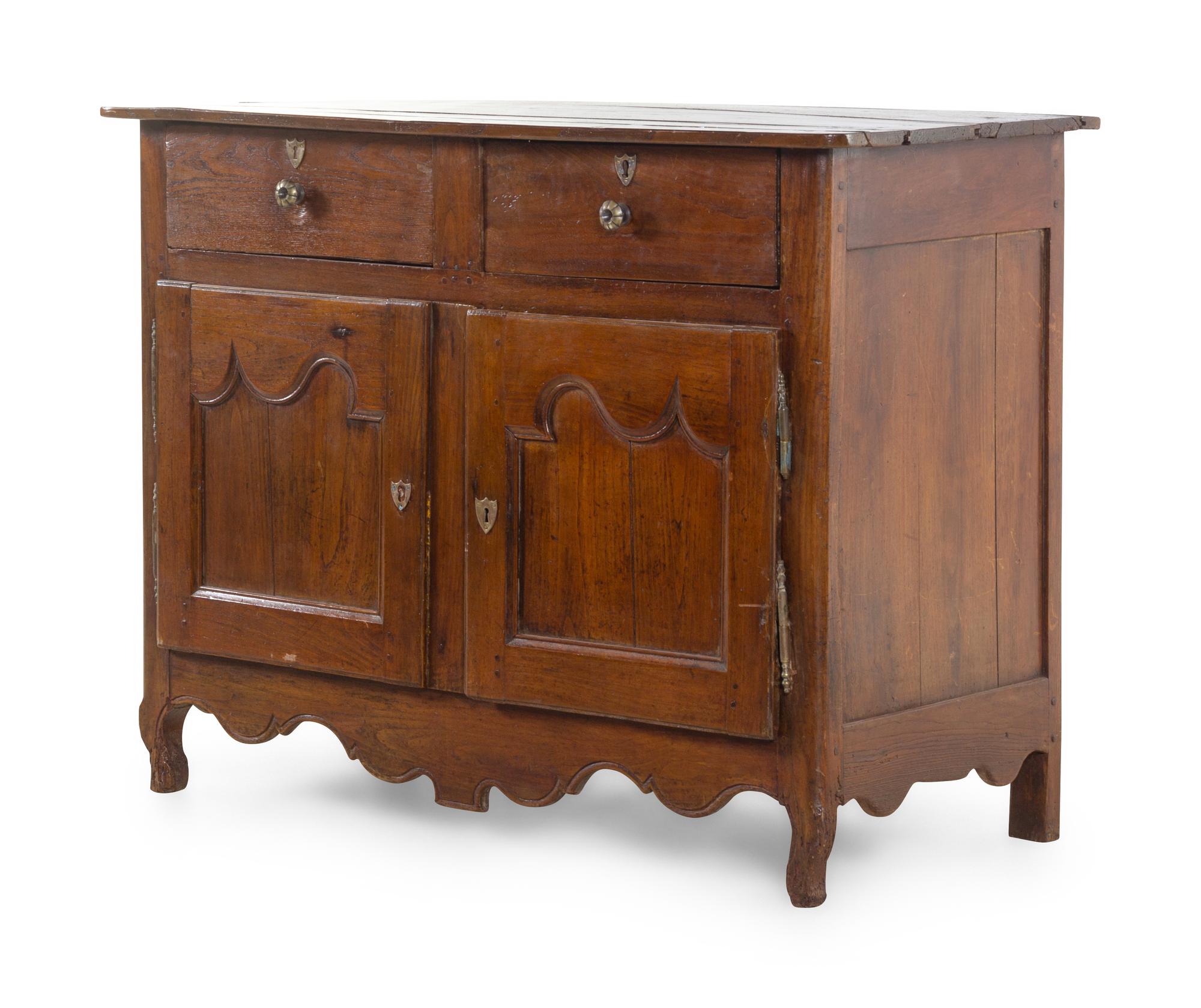 A French Provincial Fruitwood Cabinet