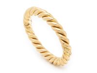 YELLOW GOLD BANGLE BRACELET