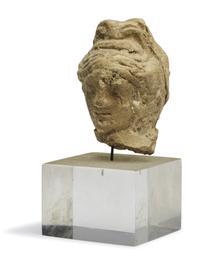 A Greek Terracotta Female Head
