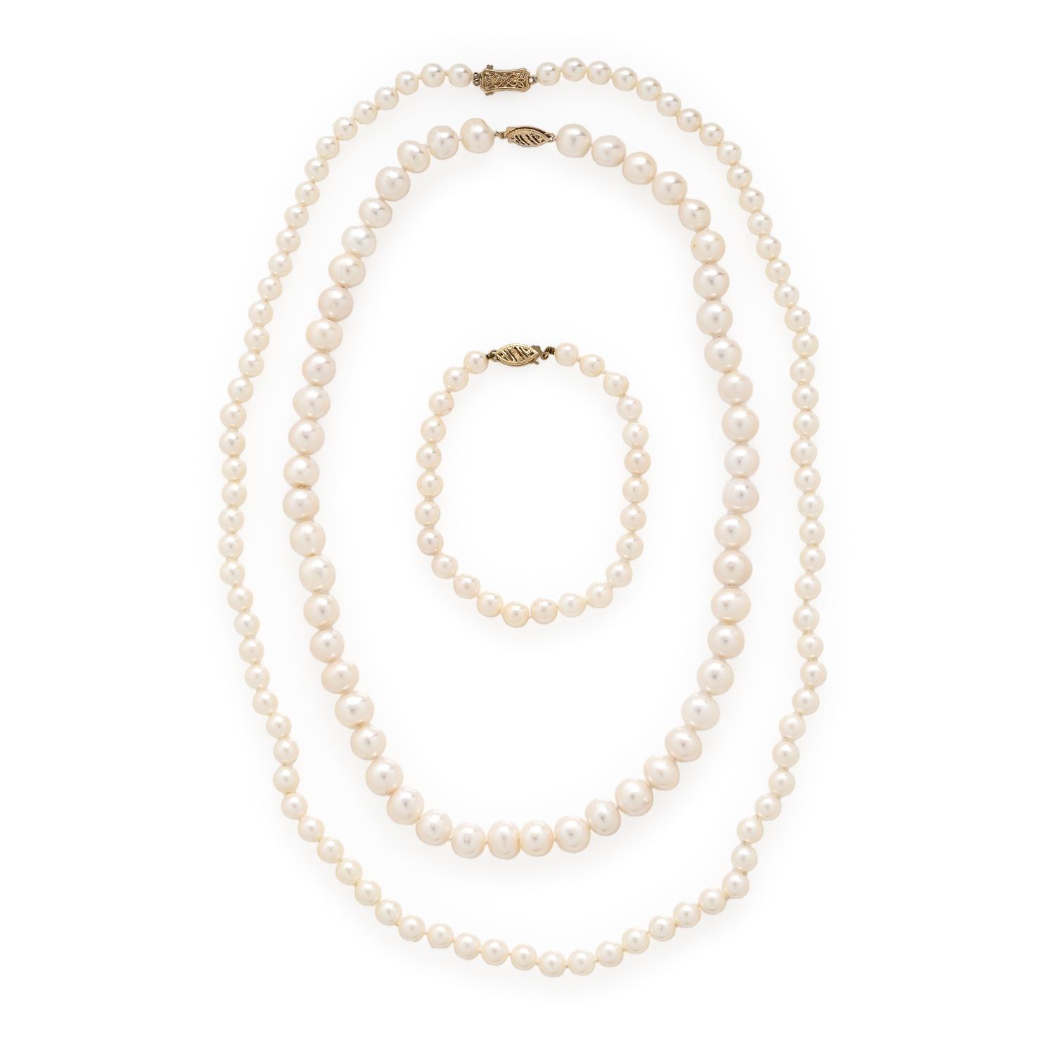 Collection of Cultured Pearl Jewelry