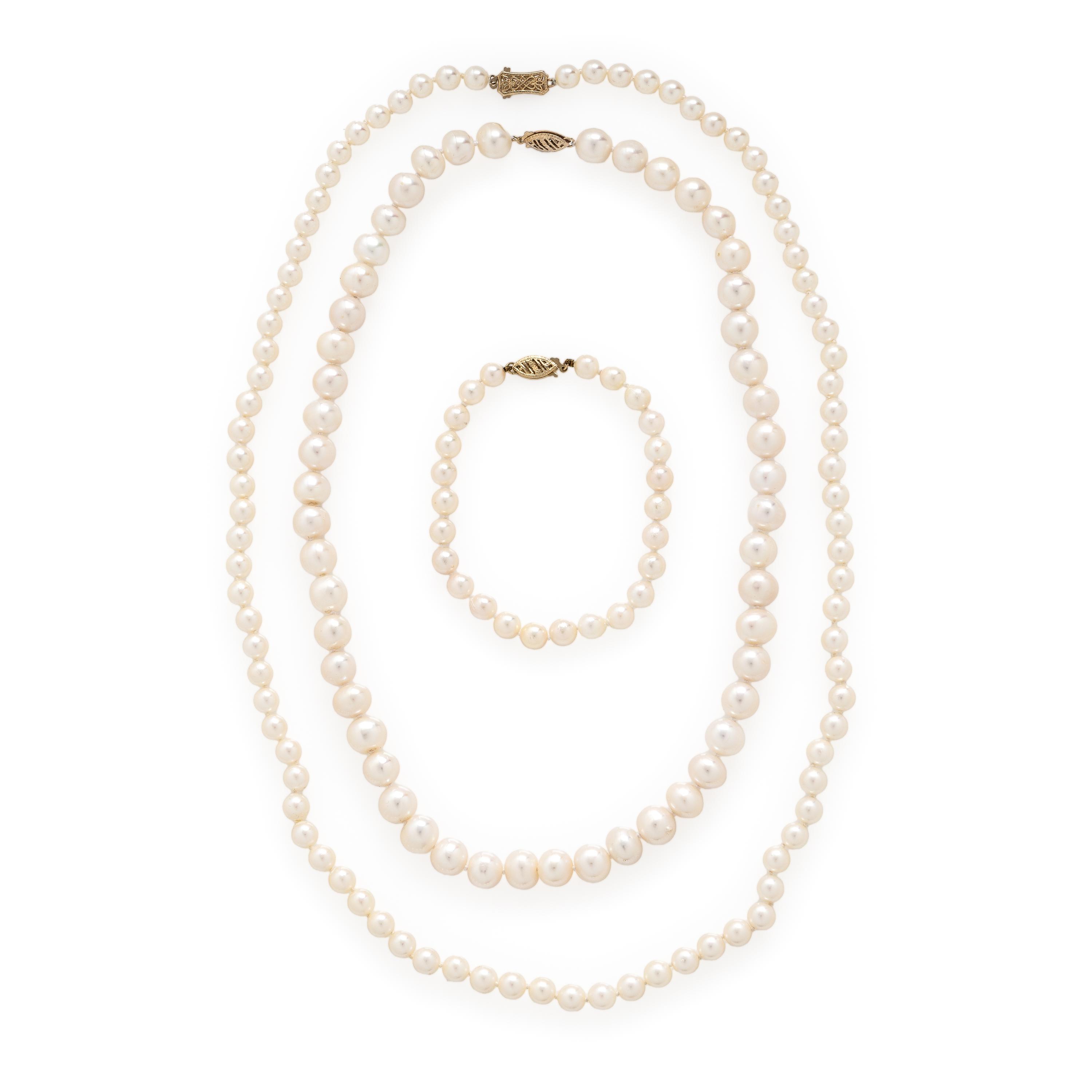 Collection of Cultured Pearl Jewelry