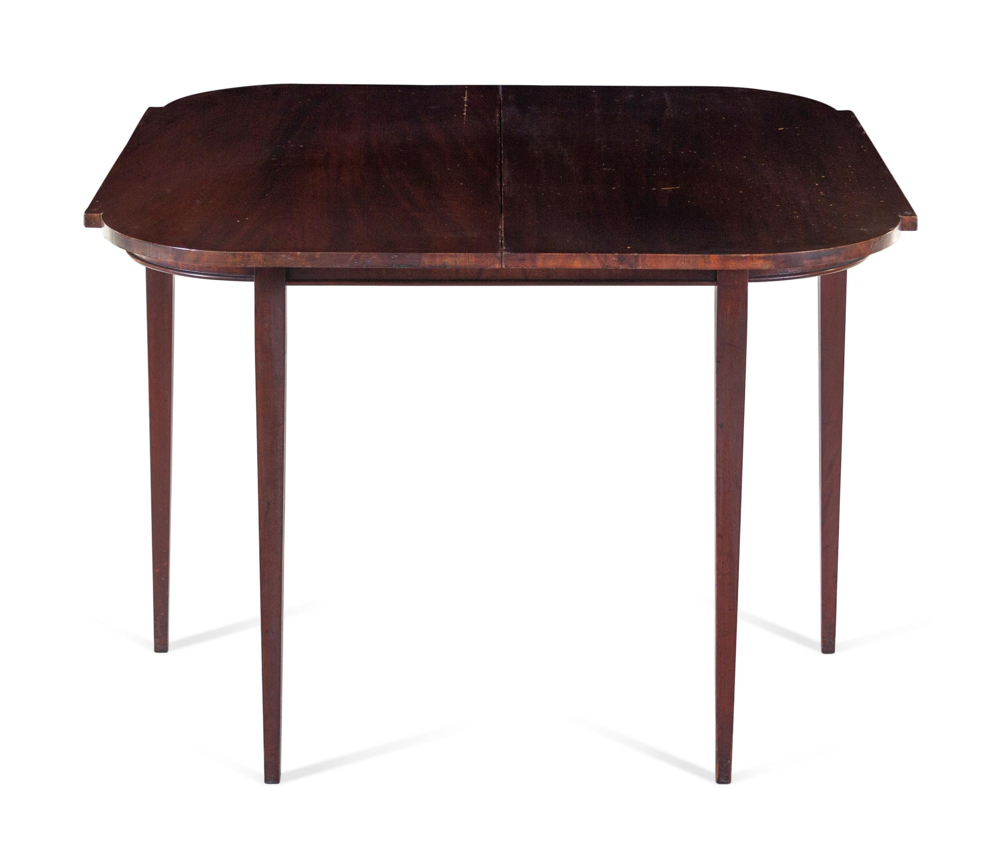 A Classical Mahogany Card Table