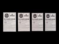 A Group of Four 1997 NBA Playoffs and Finals Chicago Bulls Michael Jordan Ticket Stubs,