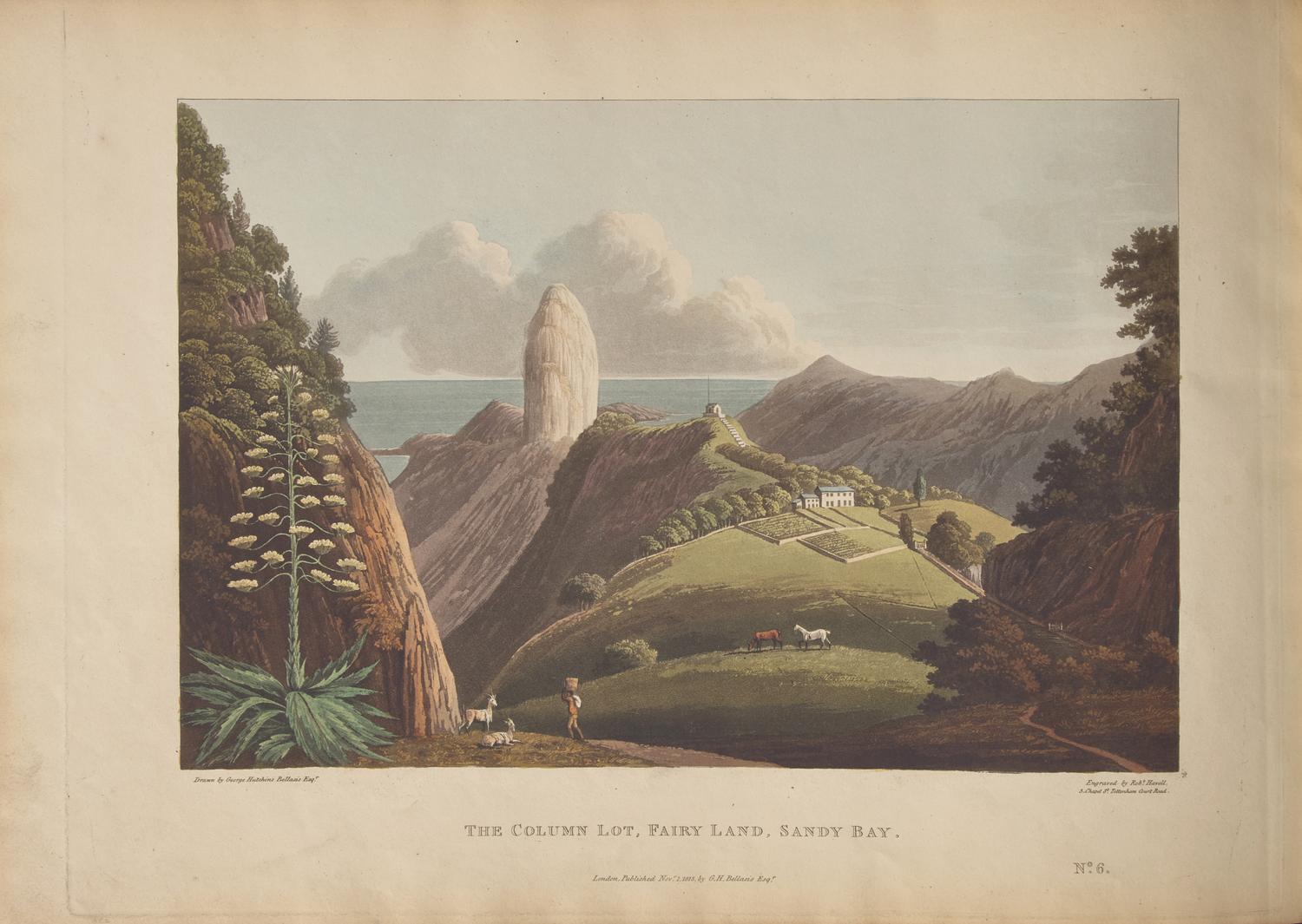 [Color-Plate Books] [Napoleon] Bellasis, George Hutchins. Views of Saint Helena