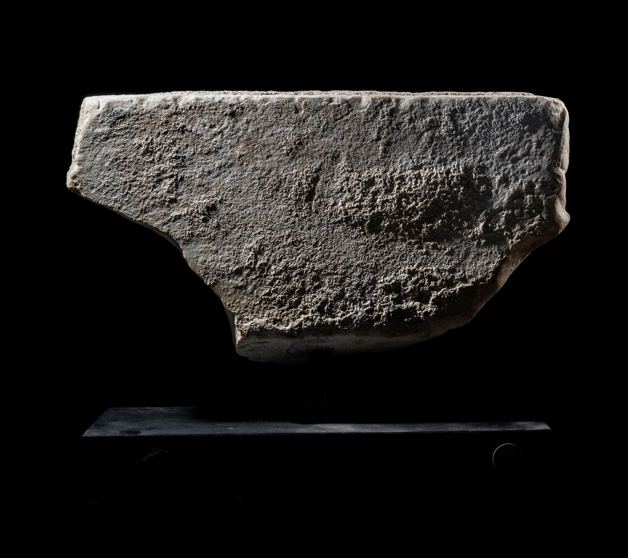 A Roman Marble Relief Fragment