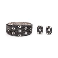 ROBERTO COIN, BLACK SAPPHIRE AND DIAMOND 'FANTASIA' SET